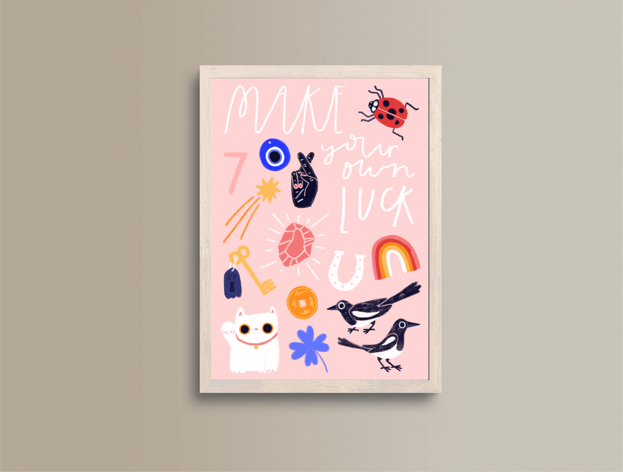 Make Your Own Luck A5 Print