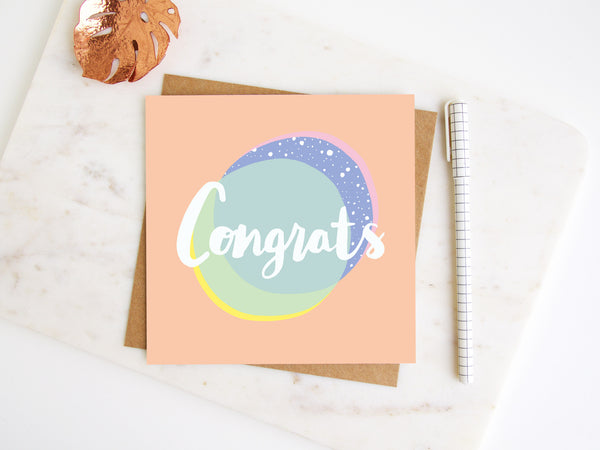 Congrats Greetings Card