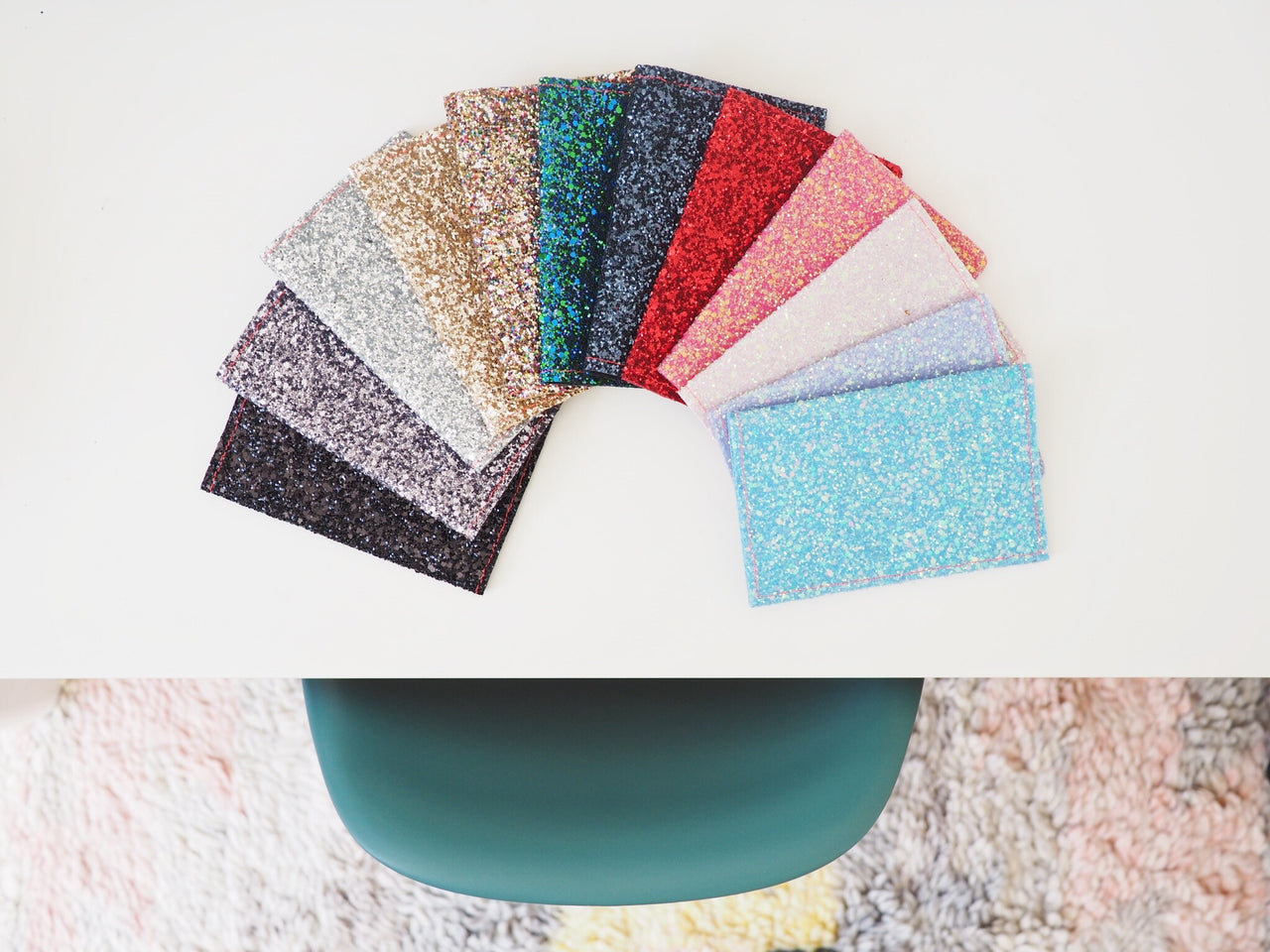 Glitter Passport Holder