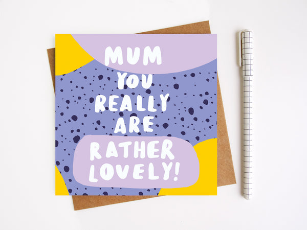 Lovely Mum Mothers Day Card